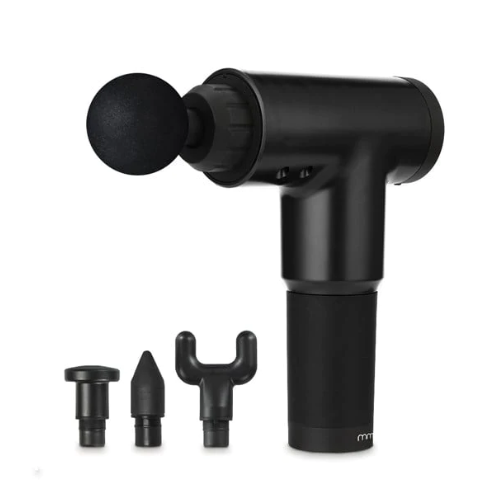 Pistola de masajes PRO con 4 cabezales INCLUIDOS